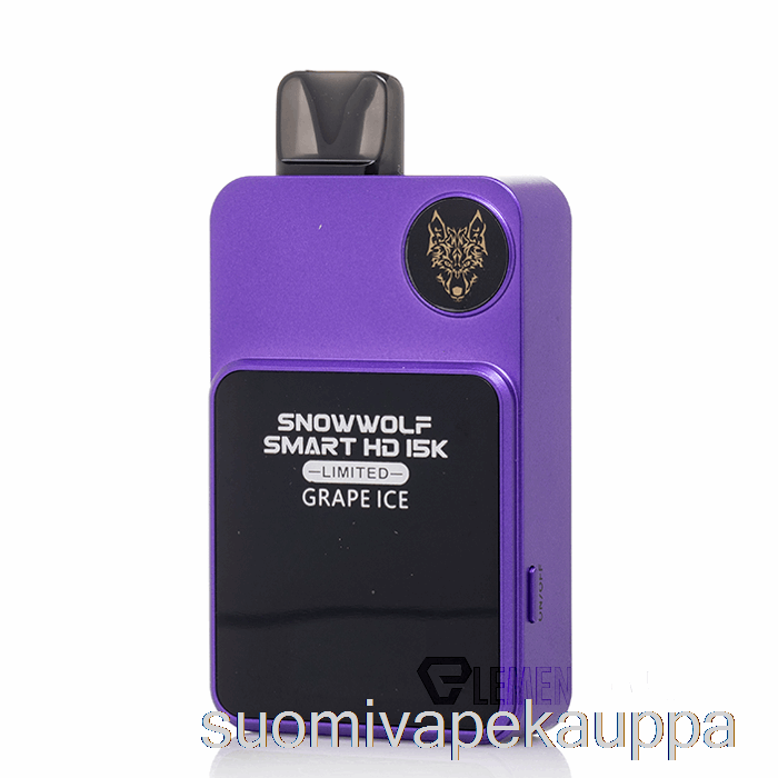 Vape Suomi Snowwolf Smart Hd 15k Rajoitettu Kertakäyttöinen Viinirypälejää